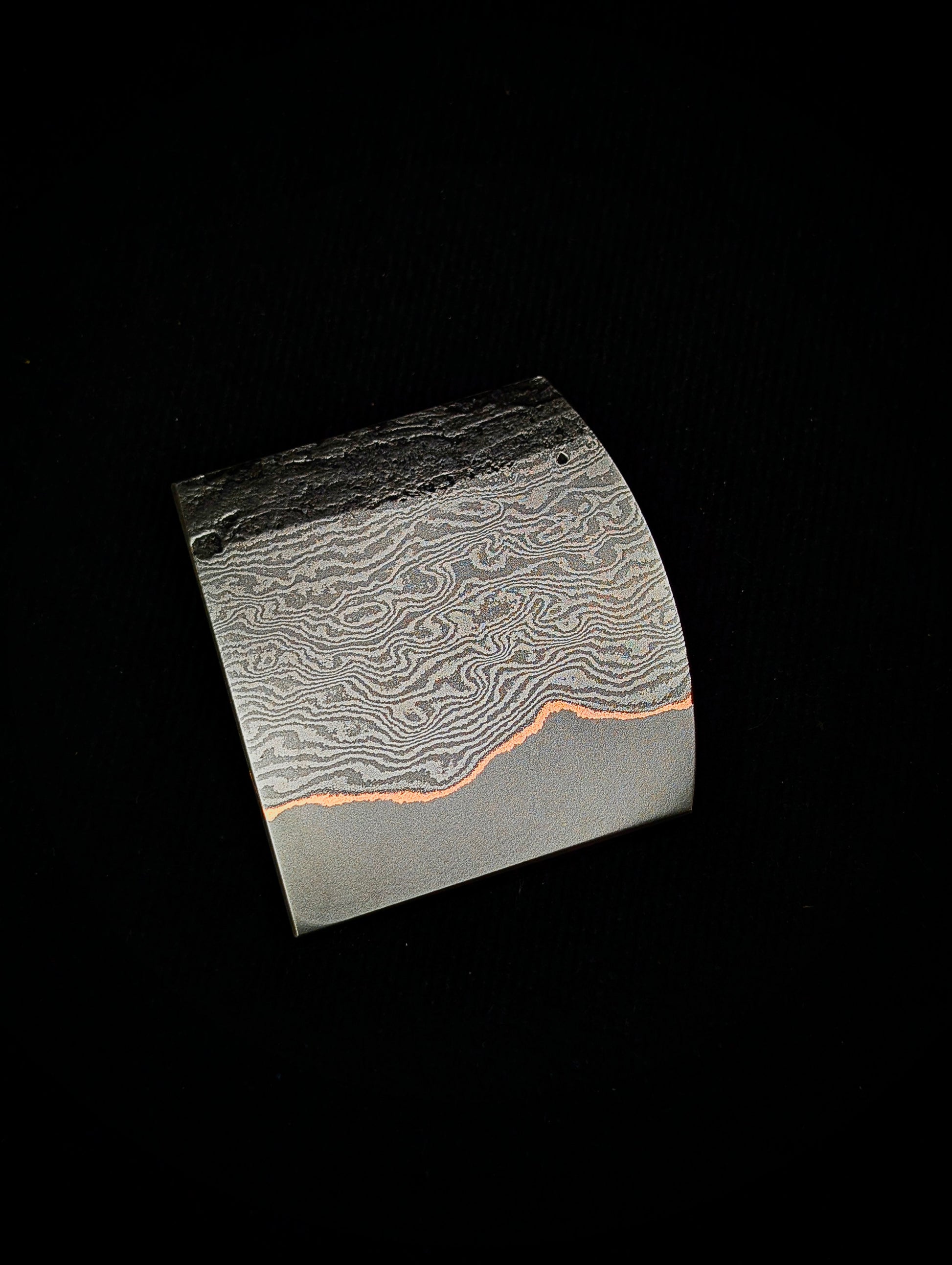 Damascus San-Mai Knife Making Steel Billet-KWB Knives