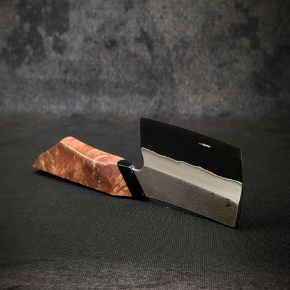 90mm Stainless San-Mai Herb Chopper | Handmade Kitchen Knives-KWB Knives