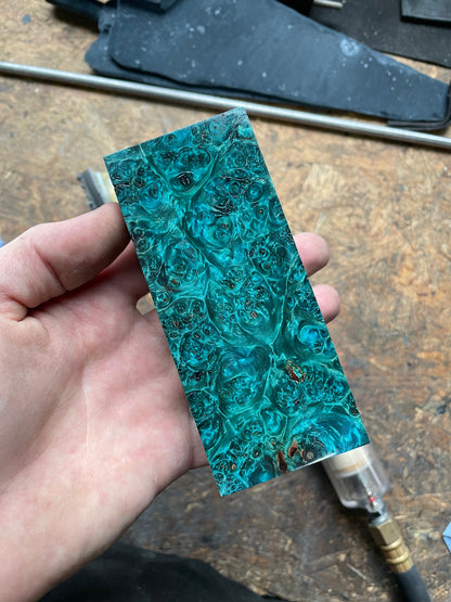 Stabilised Horse Chestnut Burr Handle Block