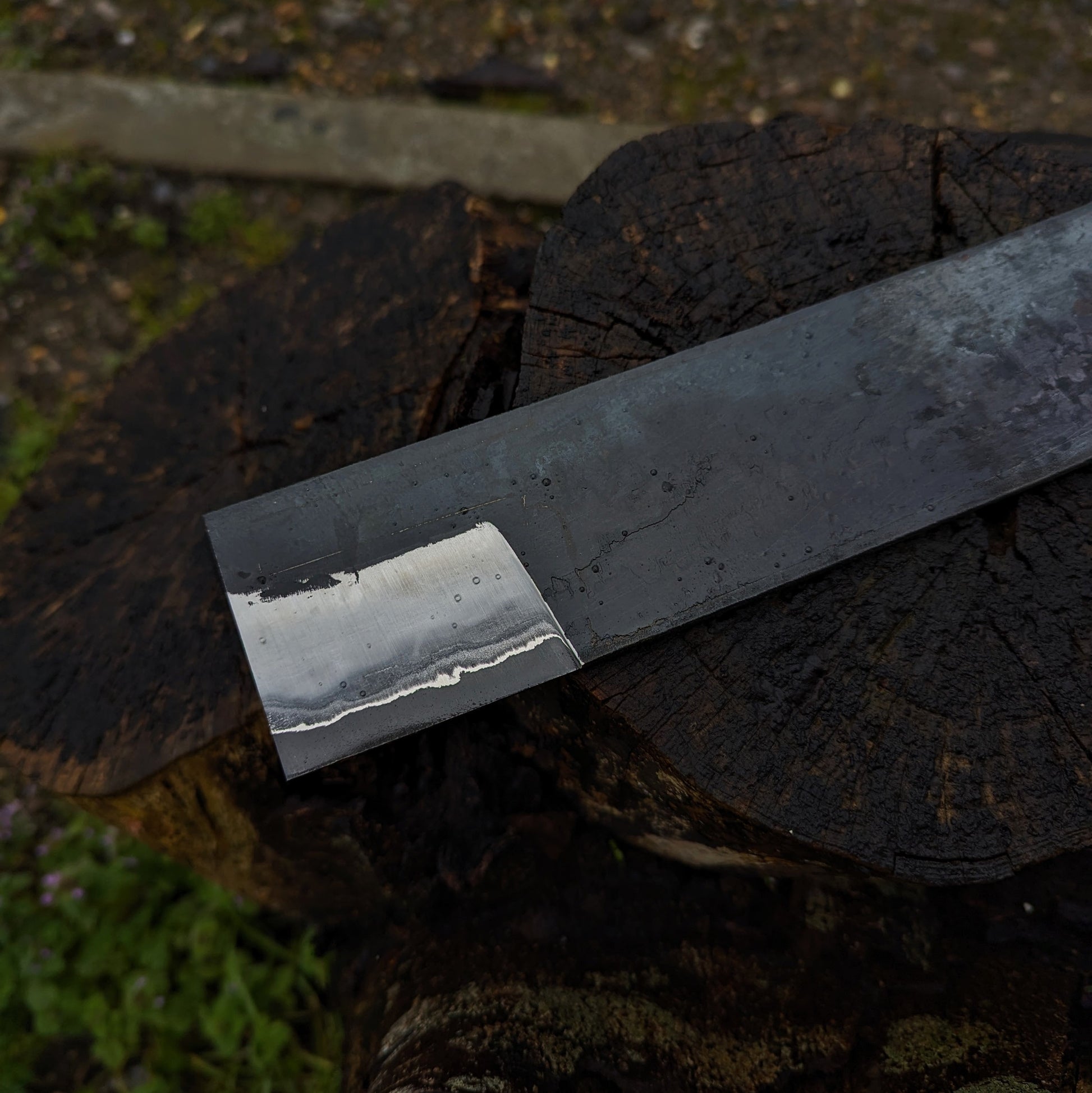 Stainless San-Mai Knife Making Steel Billet - KWB Knives