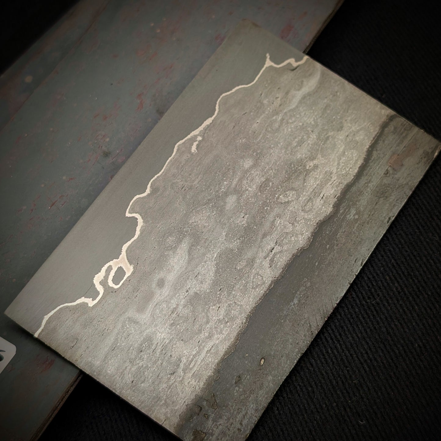 Wrought iron San-Mai Knife Making Steel Billet-KWB Knives